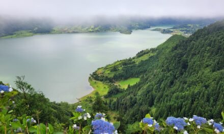 Embracing Adventure in Sete Cidades Amidst Rain, Wind and Fog