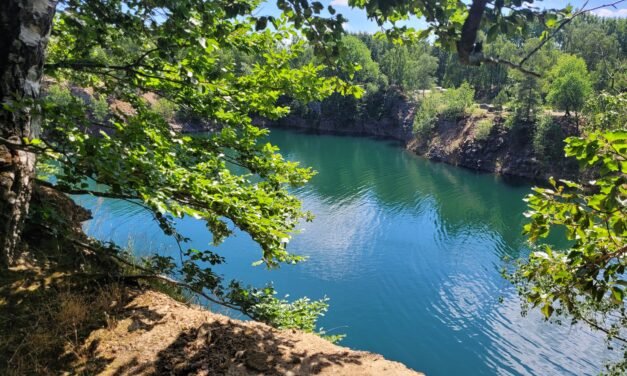 Cliff Diving in Dalby Stenbrott and Birdwatching at Krankensjön Lake