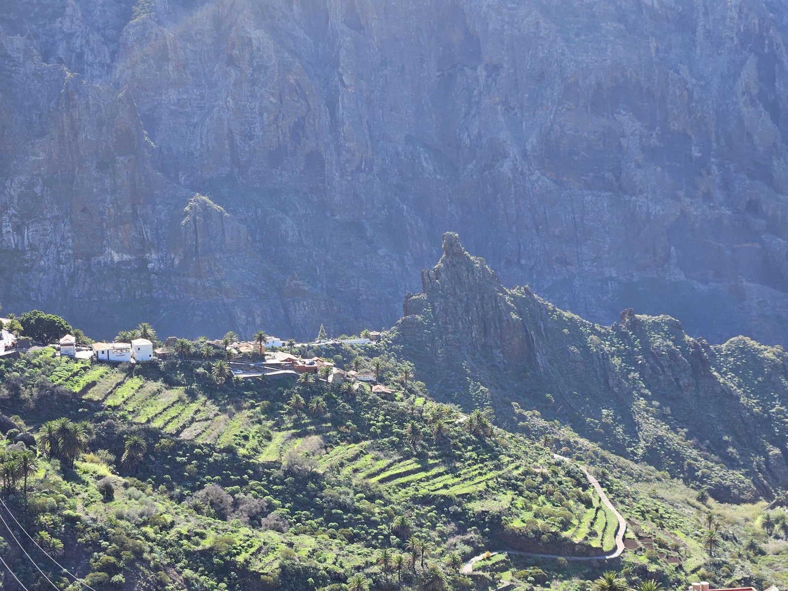Leaving Masca Behind Mirador La Cruz De Hilda, Tenerife